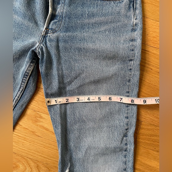 Vintage LEVIS 701/501 Student Fit Cropped Jeans size 23/24 - Picture 4 of 6